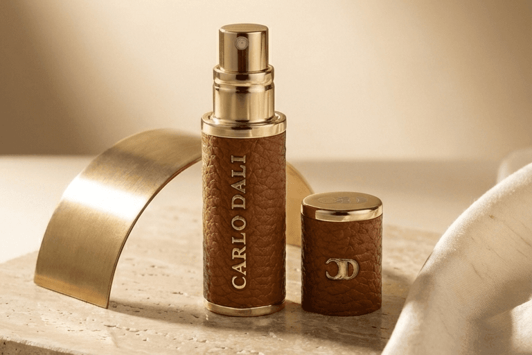 CARLO DALI "QUINTESSENCE" | Luxury Leather Travel Perfume Dispenser (5ml) thumbnail 13