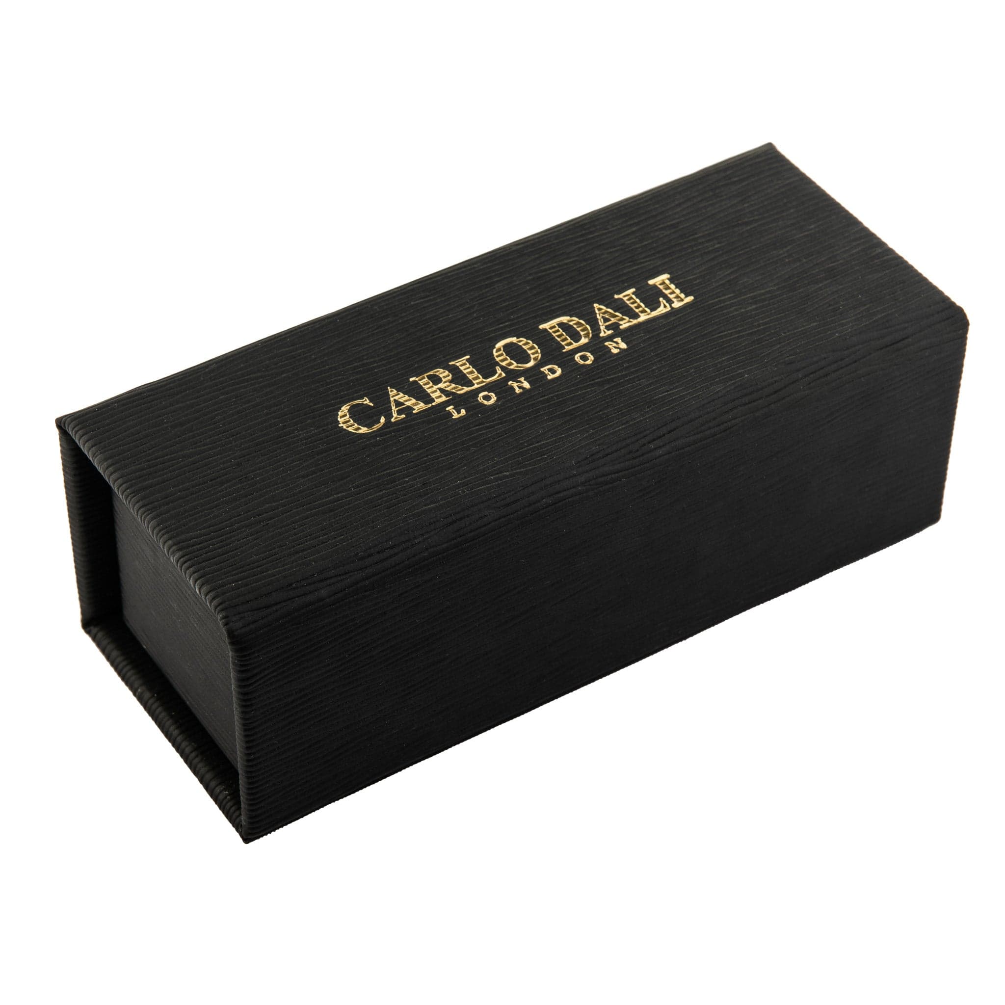 CARLO DALI "EMPIRE" | Polished Gold & Black Textured Square Aviator Sunglasses thumbnail 6
