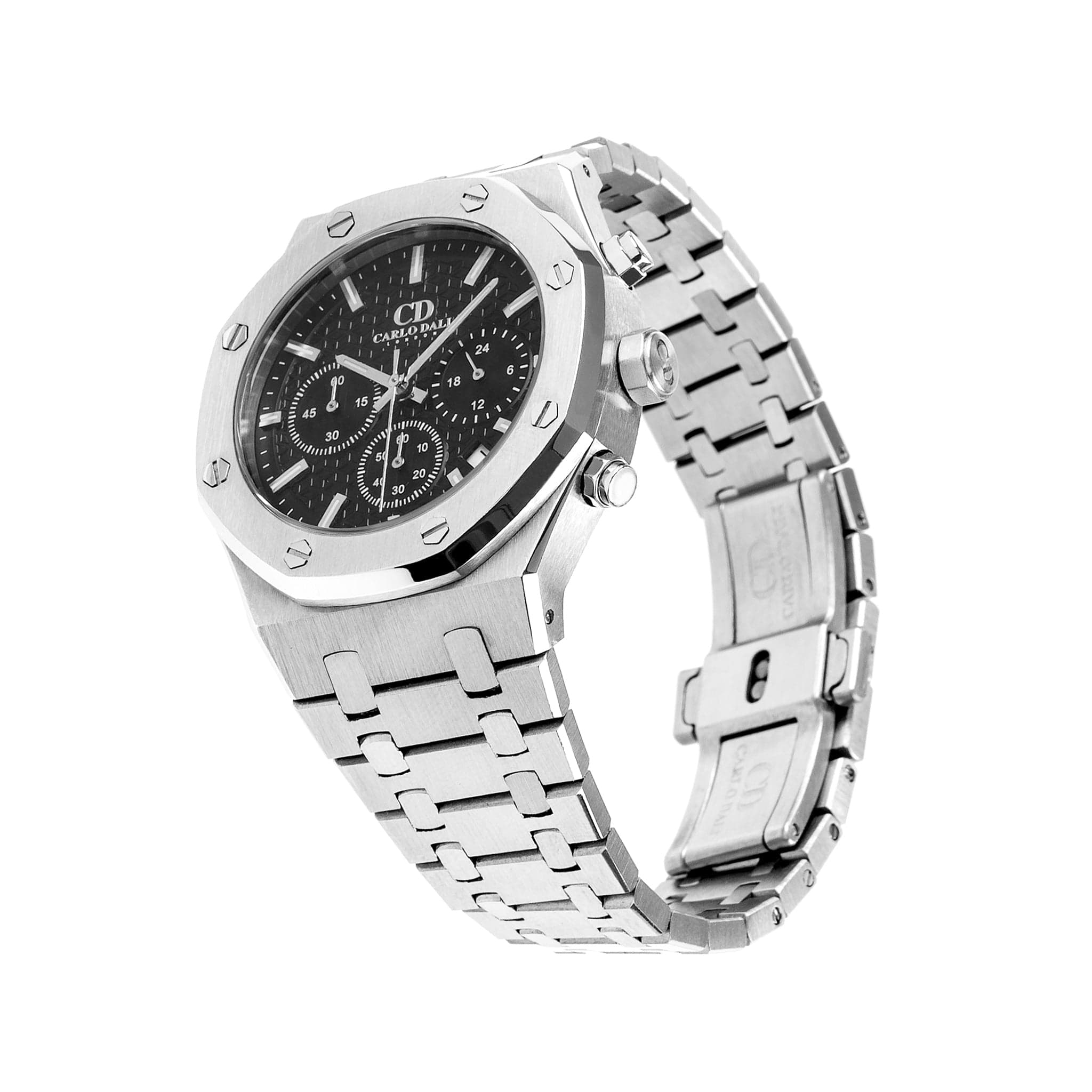 Chronograph Silver, black watch thumbnail 2
