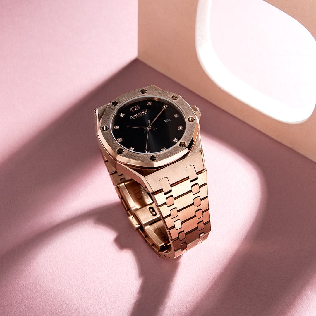 Côte d'Azur Diamond steel watch thumbnail 2