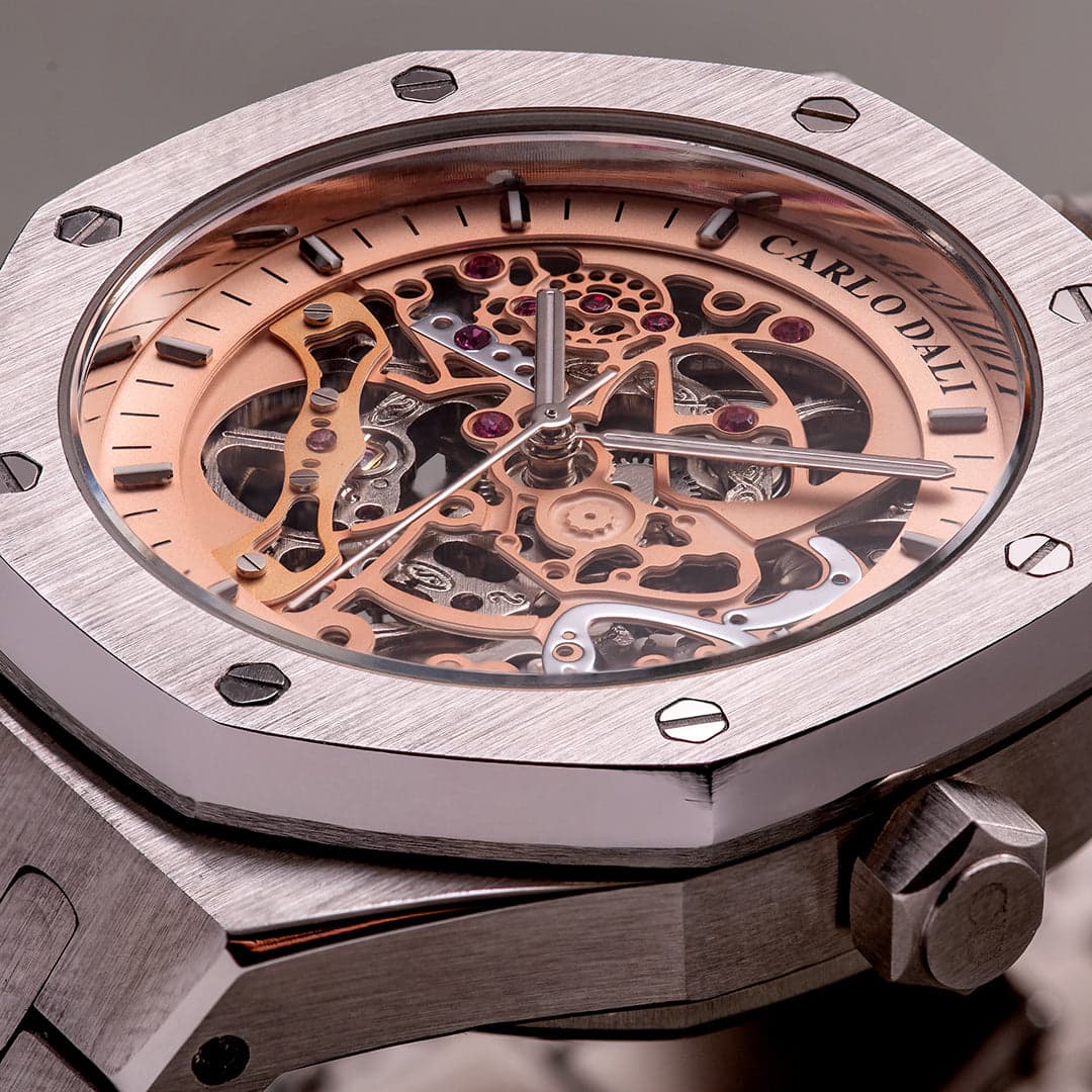 Tourbillon Skeleton Silver watch thumbnail 2