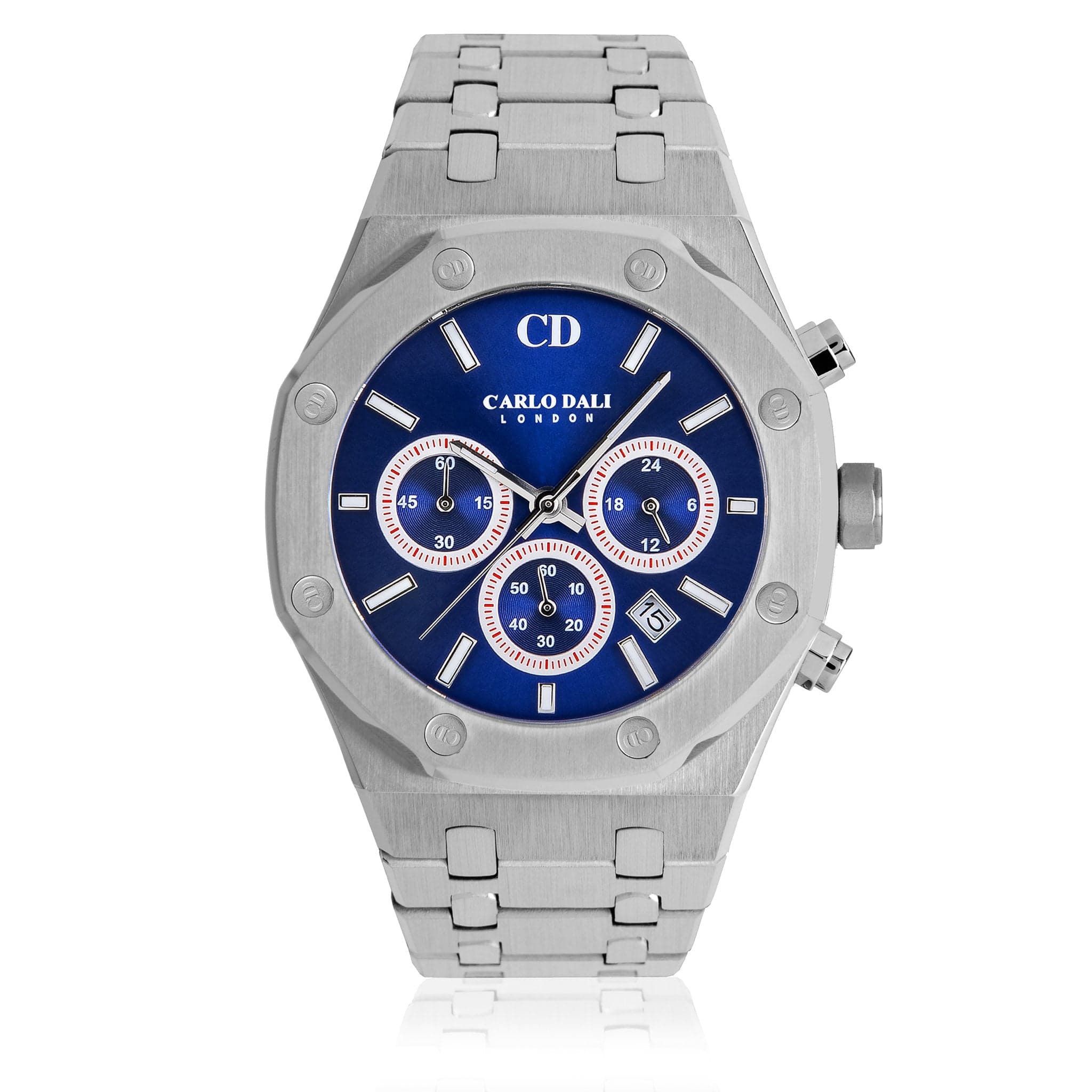 Chronograph Metal Blue Watch thumbnail 2
