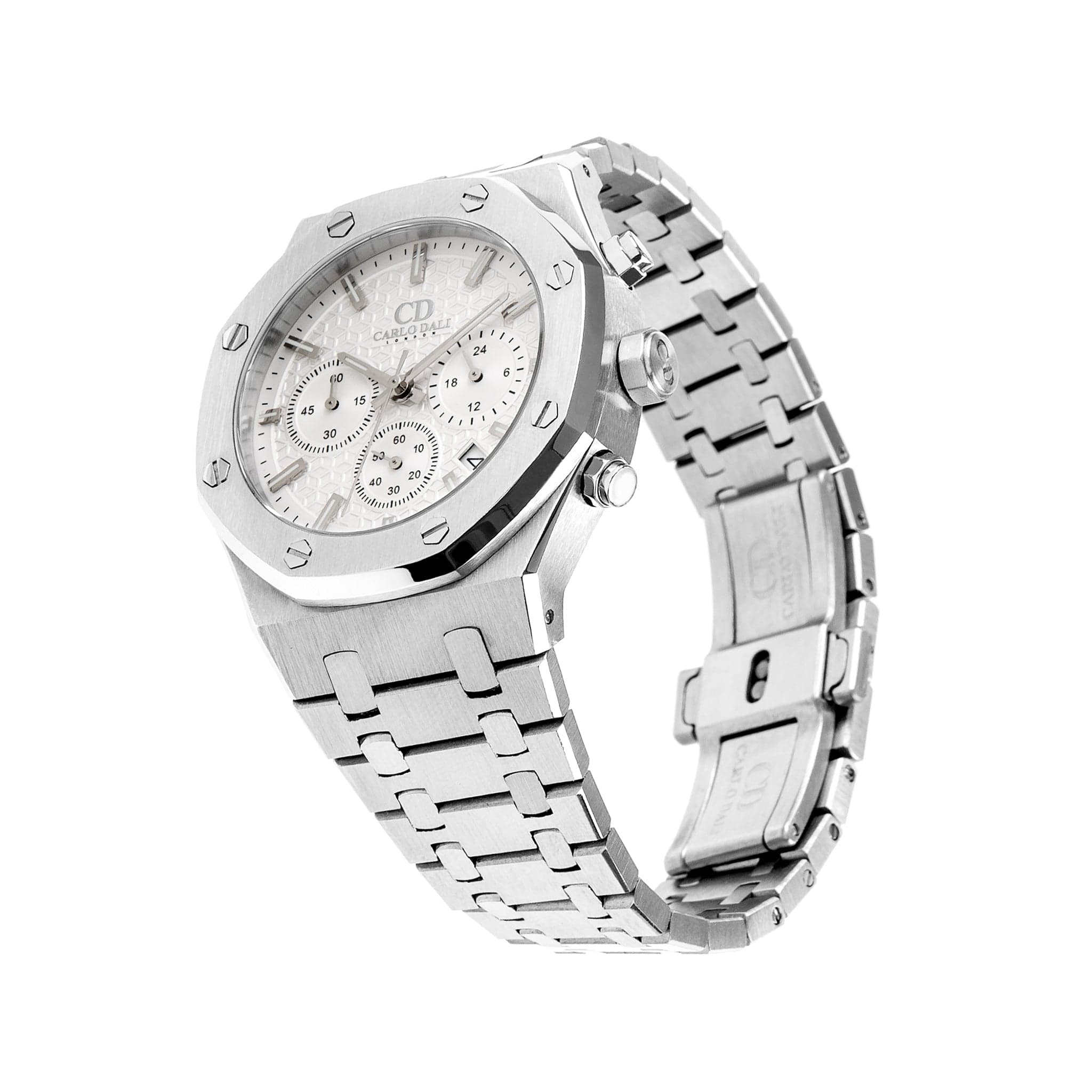 Chronograph Silver, White Watch thumbnail 2