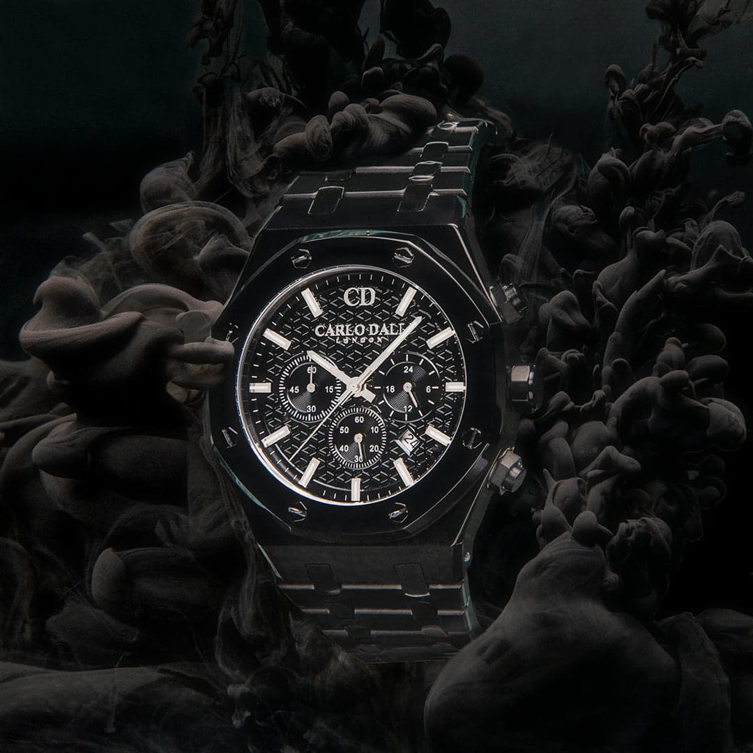 Chronograph Total Black Watch thumbnail 2