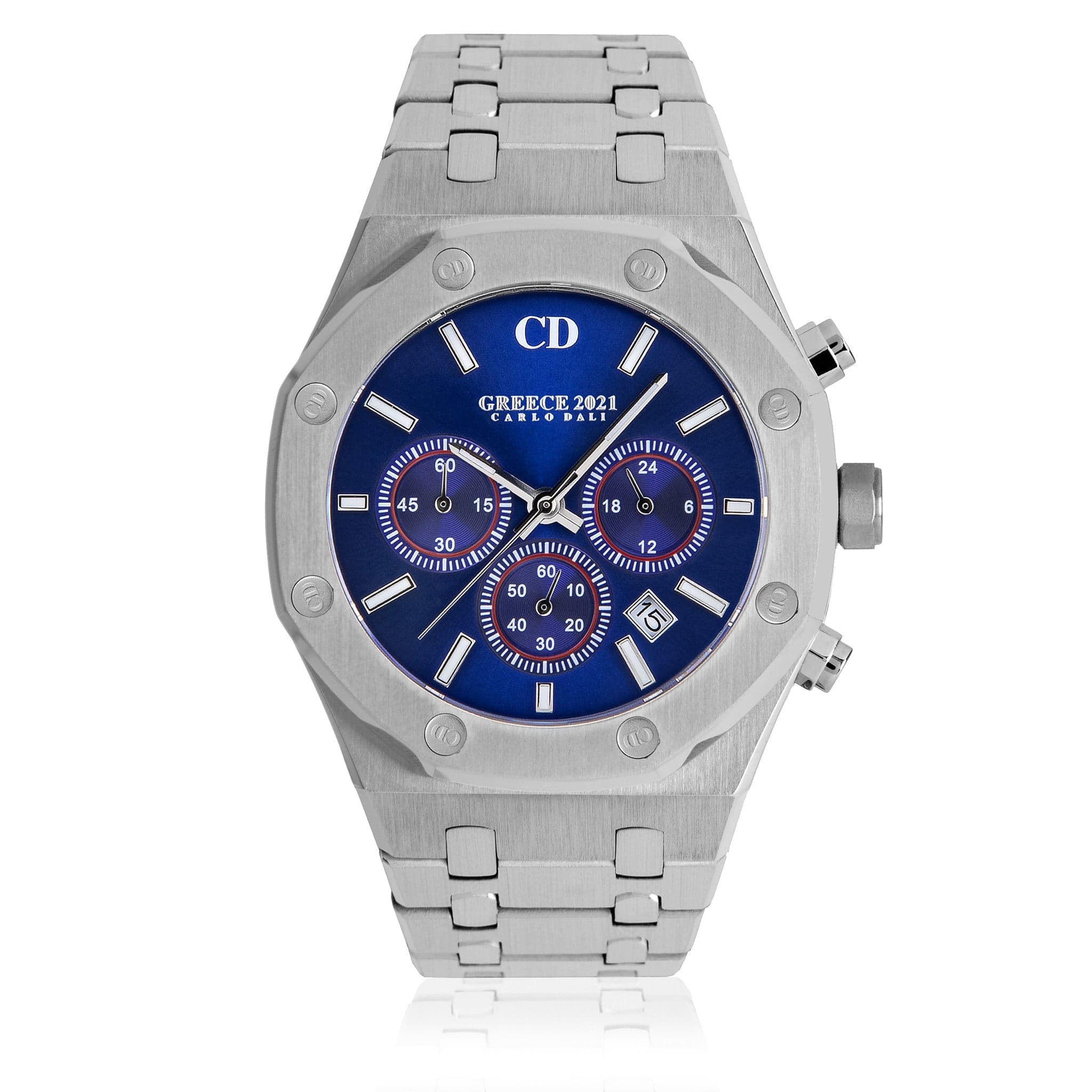 GREECE 2021 Chronograph Metal Blue Limited Watch thumbnail 2