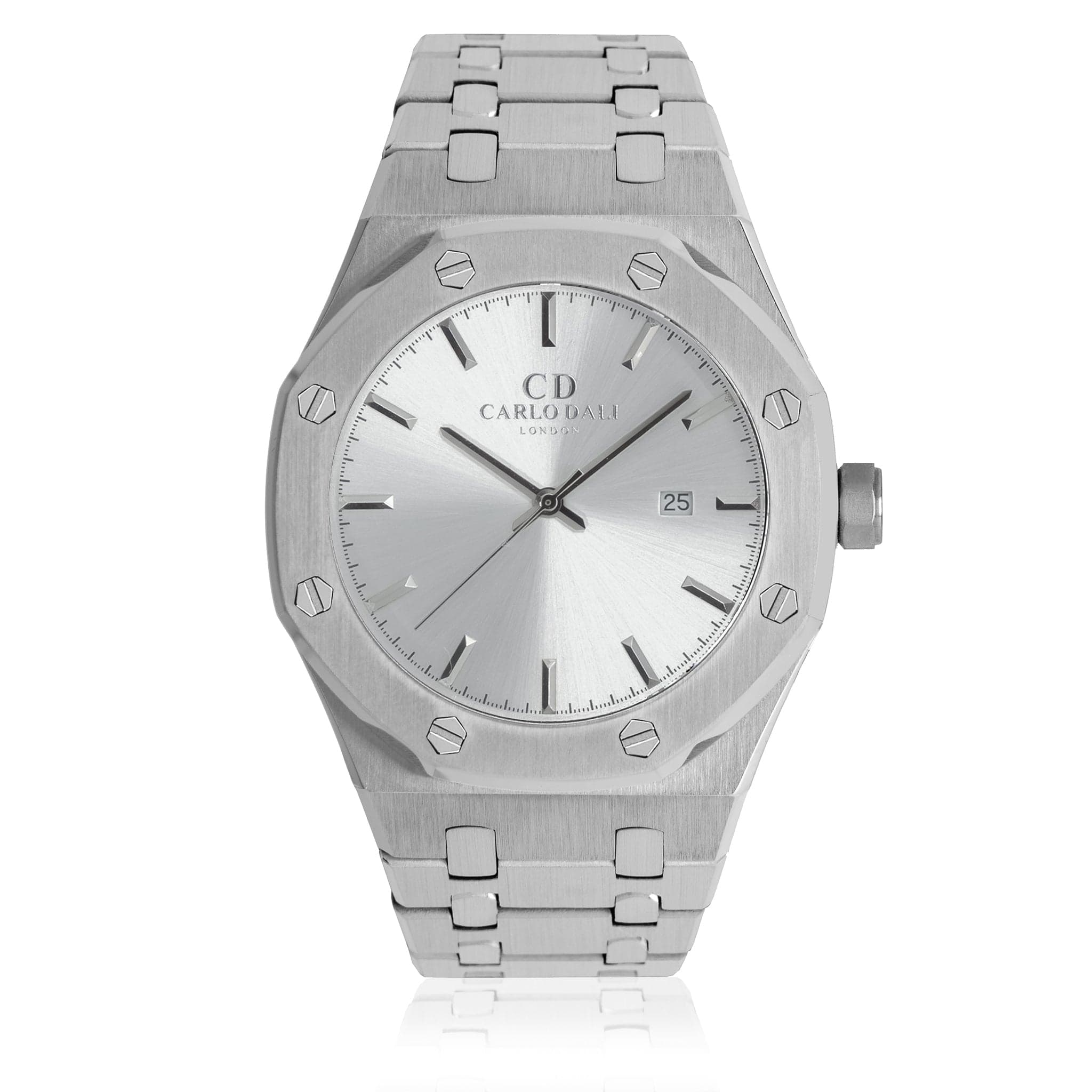 Royal Geometric White Watch