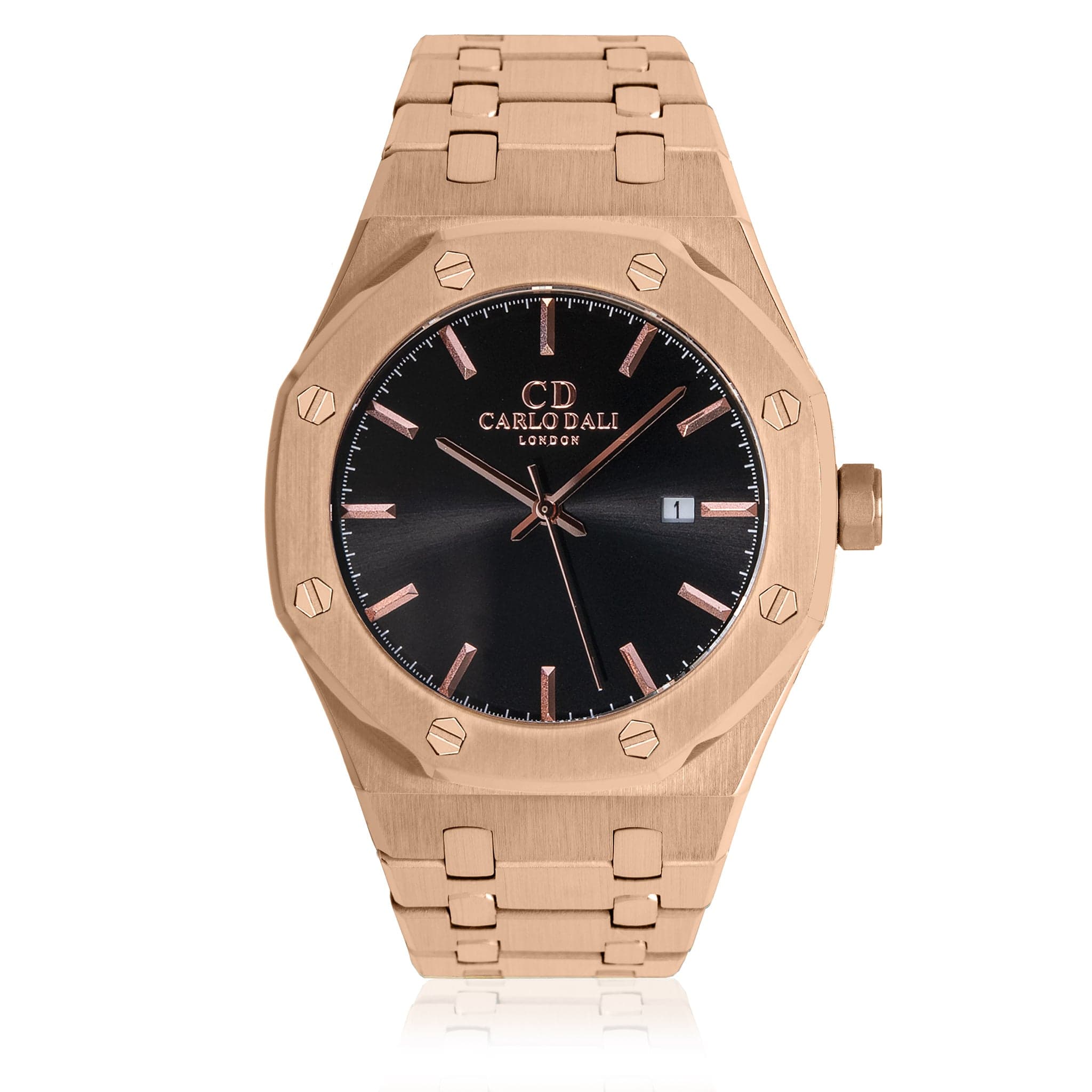Royal Monaco Rose Gold Steel Watch